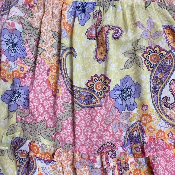 FATE Paisley Smocked Mini Dress - Picture 11 of 15